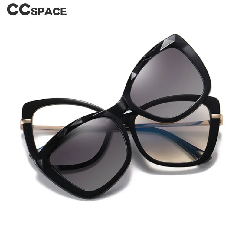 Anti Blue Light Polarized Clip-On Sunglasses Frames for Men and Women - TR90 Fashion Eyeglasses